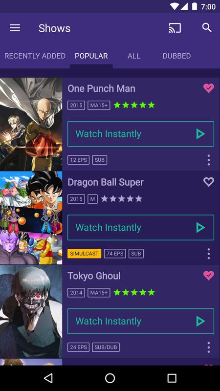 Download watch anime app for android download